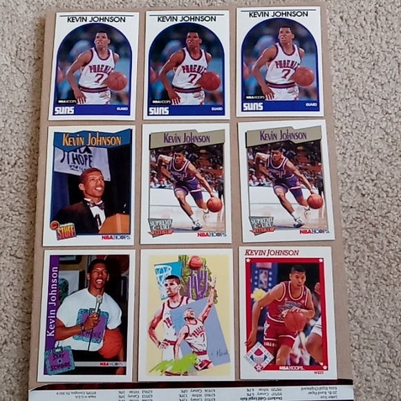 Lot of 40 Kevin Johnson Phoenix Suns basketball cards - Picture 4 of 16